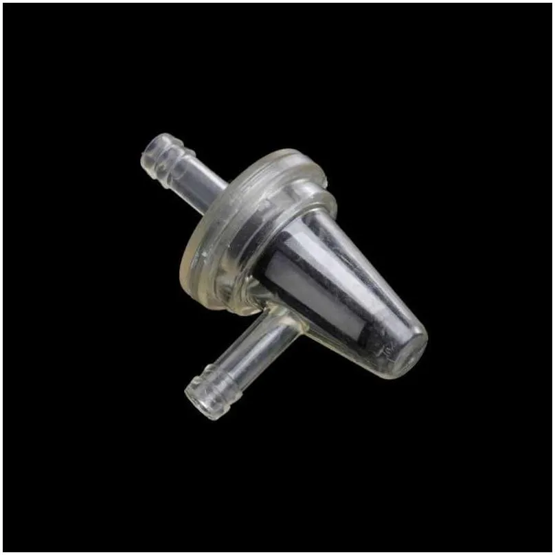 motorcycle right angle inline fuel filter 1/4 6mm hose lines universal motorbike oil filter transparent motorcycle accessories