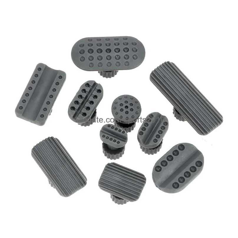 10pcs/set Plastic Gasket Vehicle Repair Kit Sheet Metal Dent Removal Gaskets Car Dents Puller Suction Cup Repairs Tool