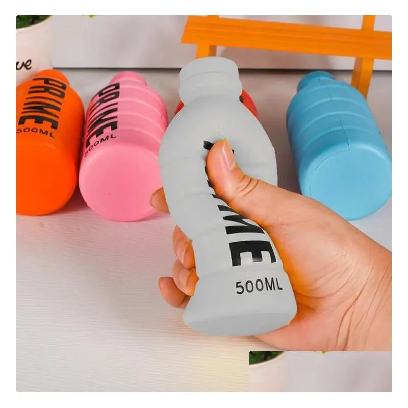 Other Festive & Party Supplies 15Cm Anti- Prime Drink Bottle Plushie Relief Squeeze Toy Soft Stuffed Latte Americano Coffee Kids Birth Dhtvw