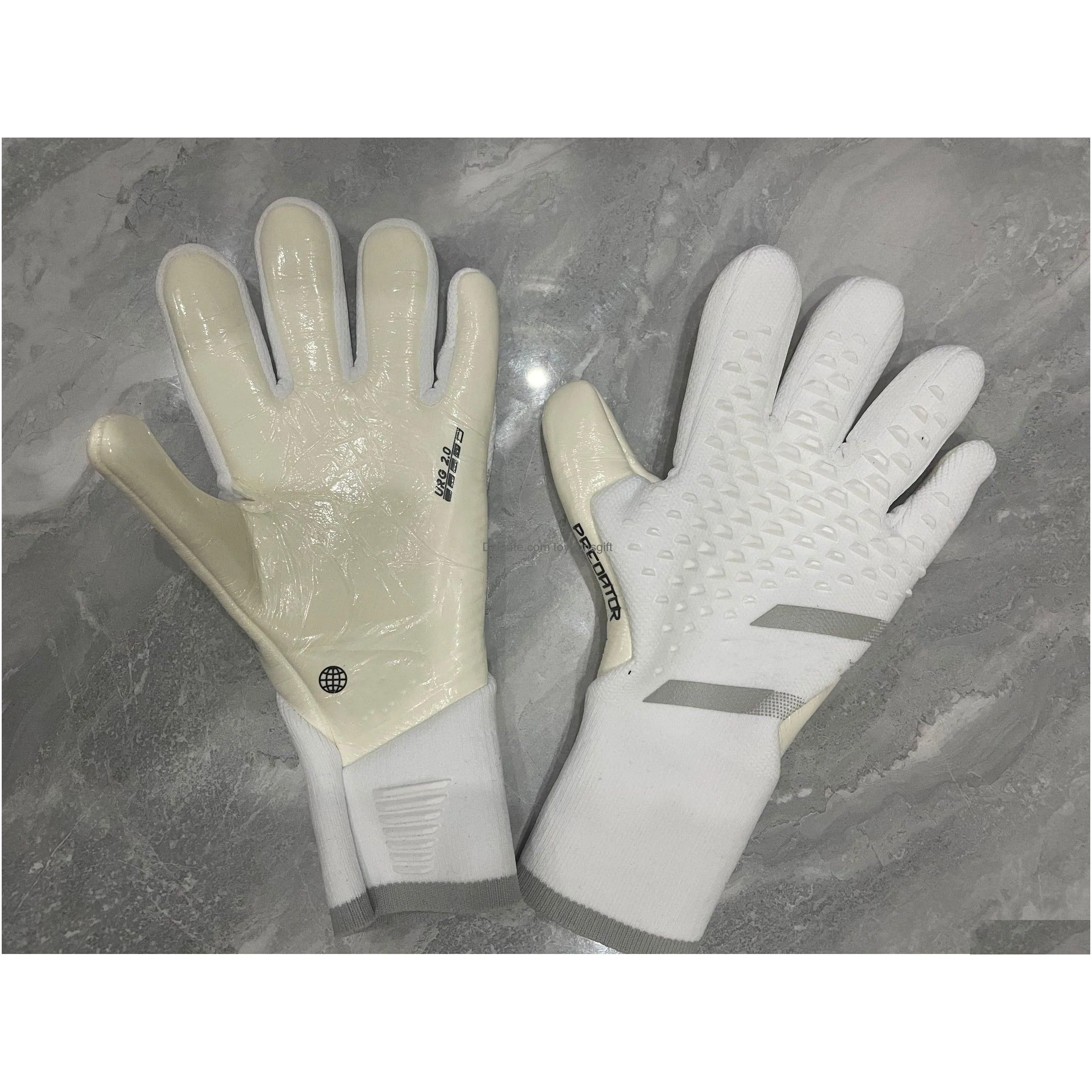 Sports Gloves New Goalkeeper Gloves Professional Mens Football Adt Childrens Thickened Drop Delivery Sports Outdoors Athletic Outdoor Dhy1G