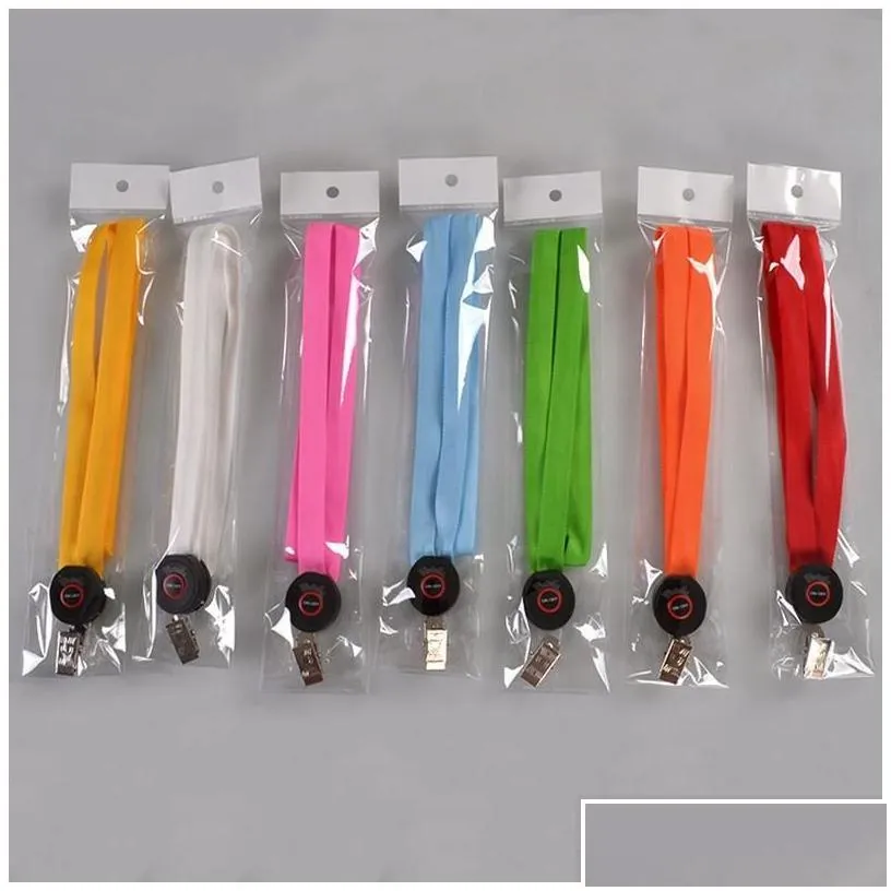 Novelty Lighting Led Light Up Lanyard Key Chain Id Keys Holder 3 Modes Flashing Hanging Rope 7 Colors Drop Delivery Lights Dhhnw