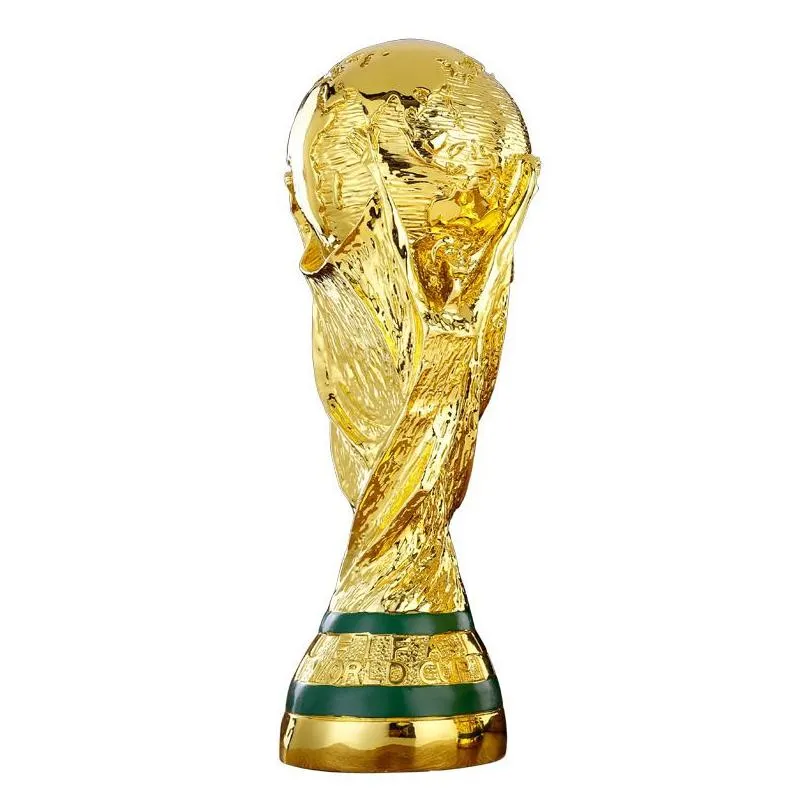 Other Festive & Party Supplies Other Festive Party Supplies Golden Resin European Football Trophy Soccer Trophies Mascot Fan Gift Offi Dhms6