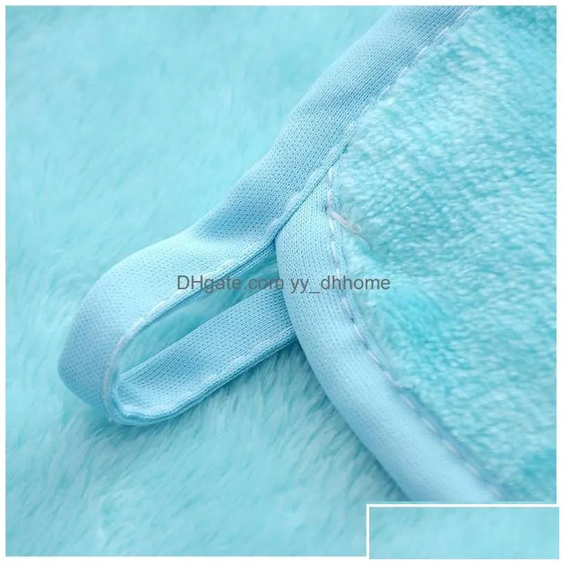 towel 18x40cm makeup reusable microfiber women facial cloth magic face skin cleaning wash towels home textiles drop delivery garden