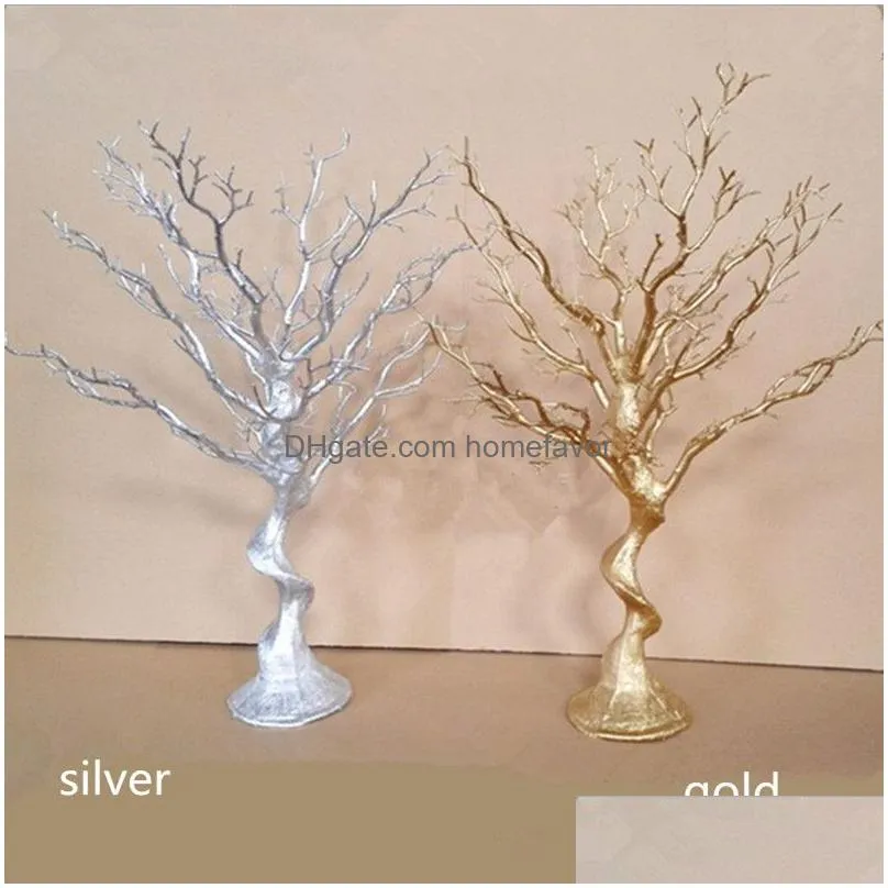 arrival upscale wedding table decoration white theme fake branch tree festival day decor props supplies 