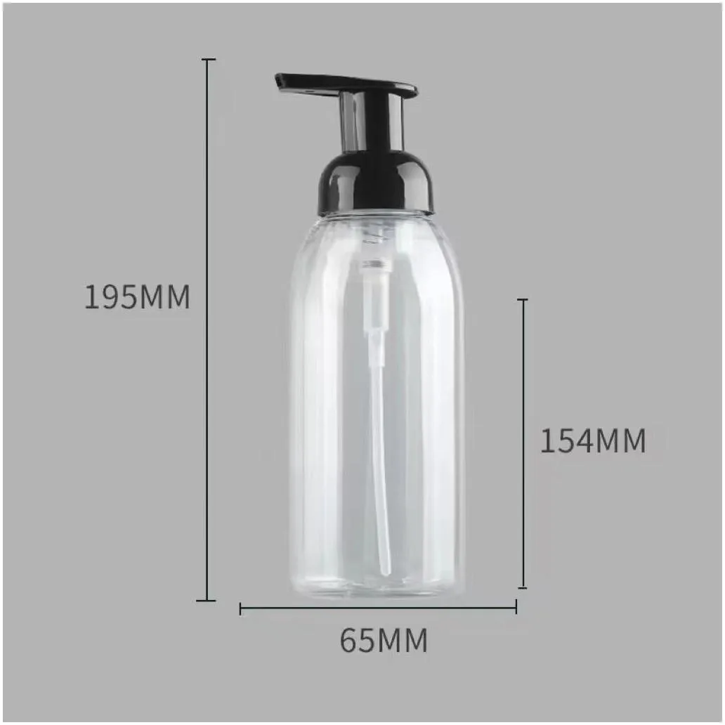 Packing Bottles Wholesale Packaging Bottles 360Ml Hand Sanitizer Foam Pump Plastic Bottle For Disinfection Liquid Cosmetics C12 Drop D Dhbrl