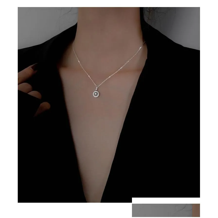 fashion sun flower necklace female ins simple clavicle chain temperament new jewelry girl christmas gift