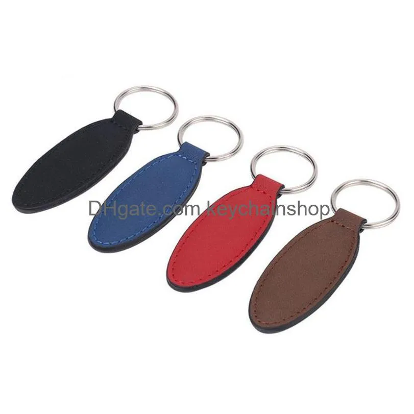 Diy Sublimation Keychain Blank Both Sides Printable Key Tag Rec Shape Vintage Ornaments Heat Transfer Keychains Blanks Fy5472 Drop Del Dhjtk