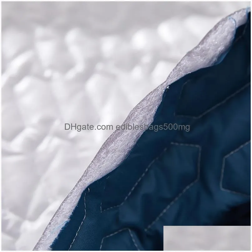 waterproof thicken quilting process fitted sheet bed cover mattress protector 150x200 180x200 200x220 solid color 220513