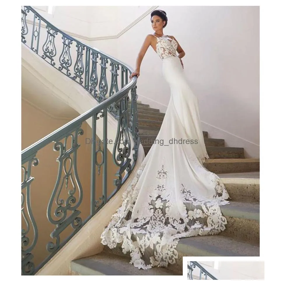 mermaid wedding dress sleeves 2021 vestidos de novia vintage lace sweetheart neck bridal gown backless wedding gowns