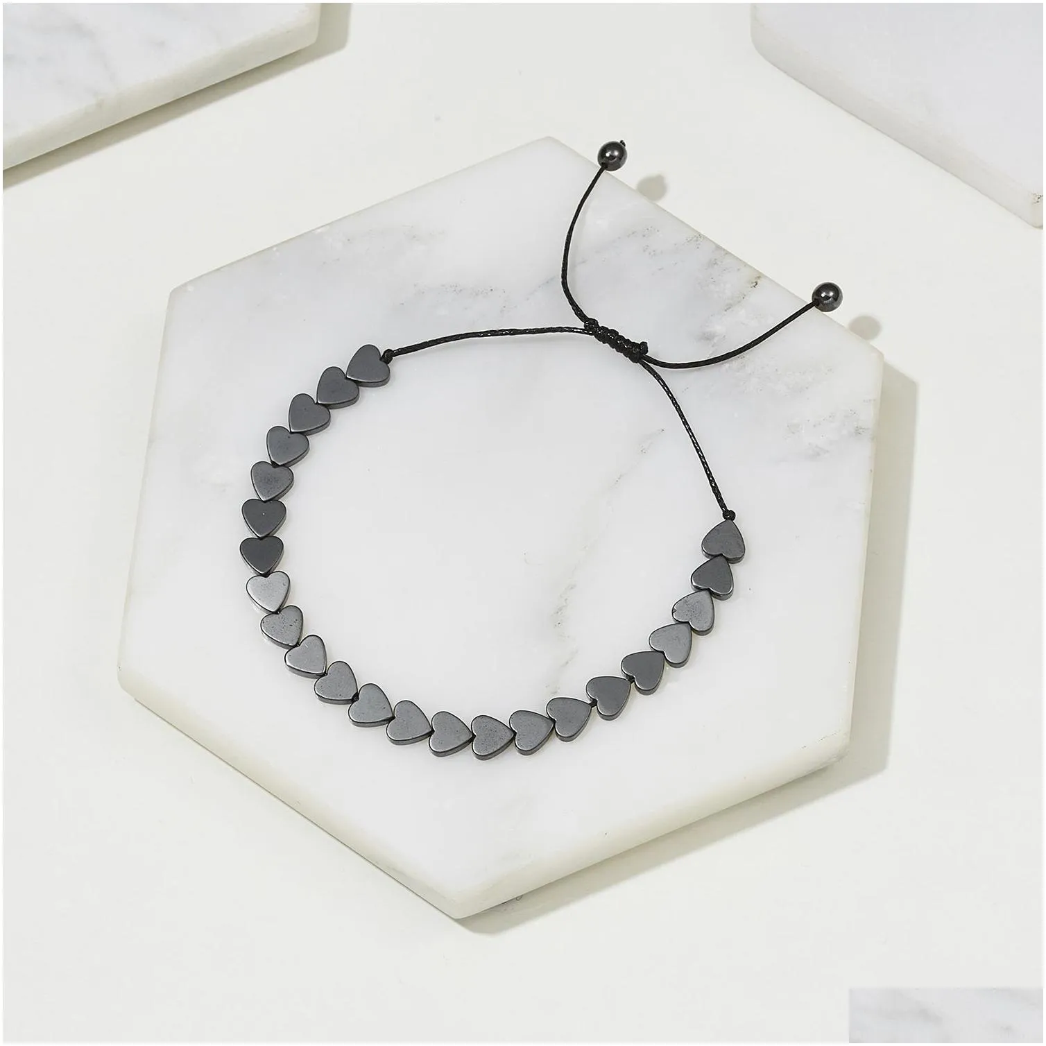 magnetic therapy health care loss weight effective black stone bracelets slimming stimulating acupoints arthritis pain relief
