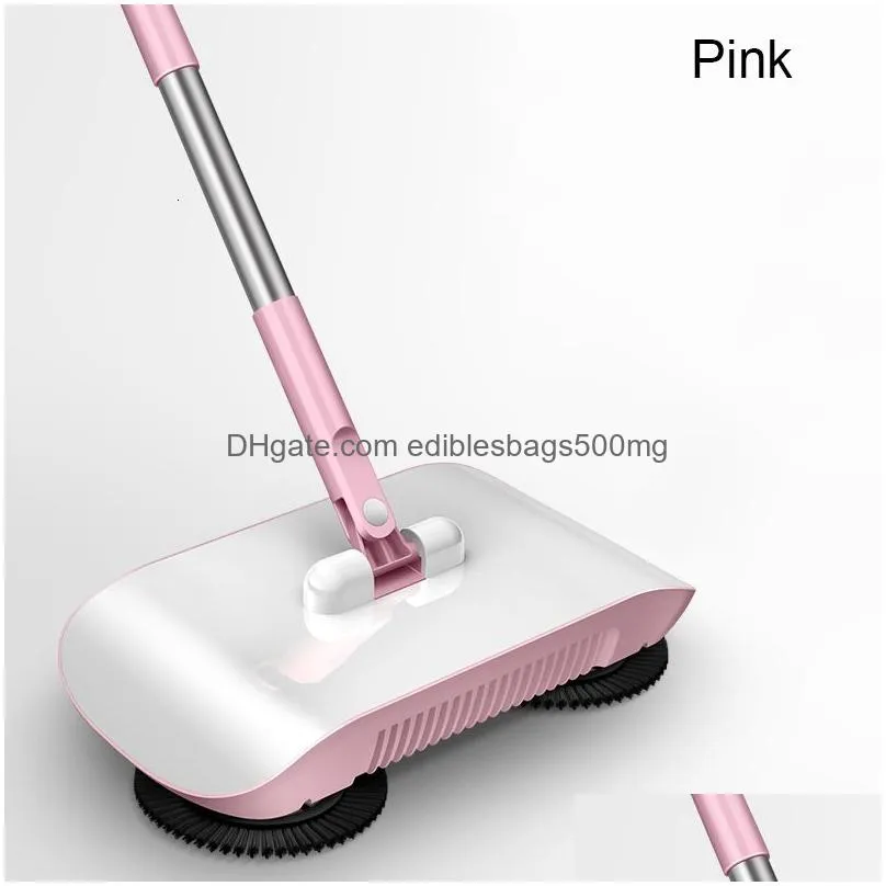 brooms dustpans combination of broom and mop h push type scoop household dustpan set floor magic home cleaning tools sweeper 230504