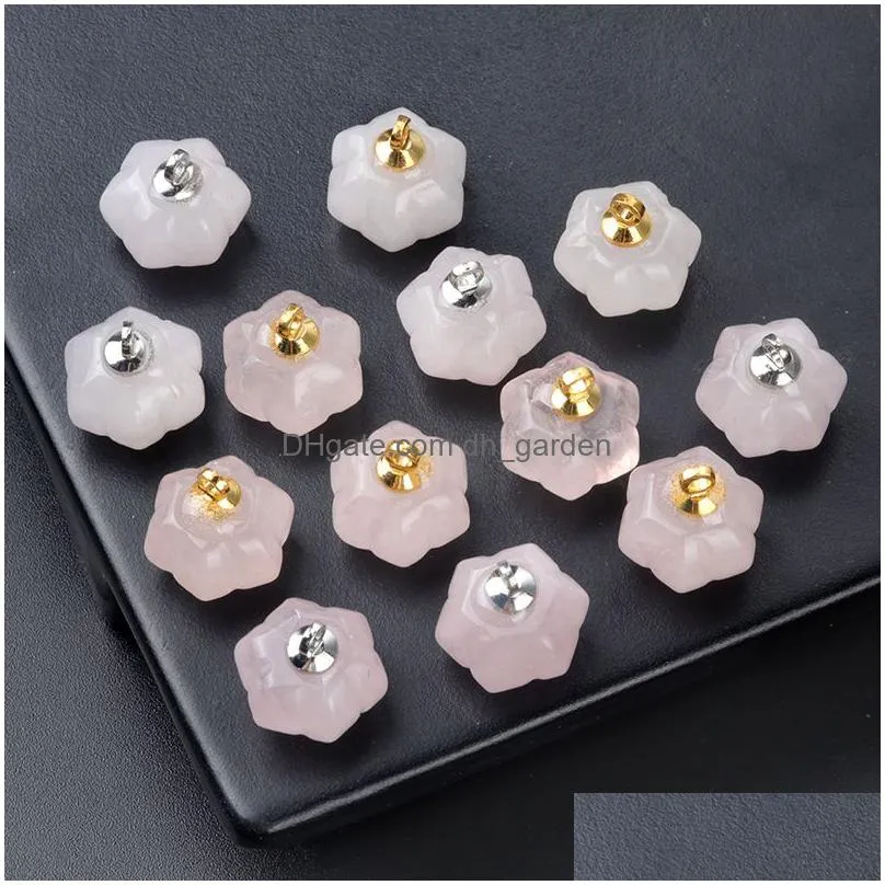 mini natural stone halloween pumpkin crystal pendant charms for jewelry making crafts diy earring necklace handmade accessories bulk