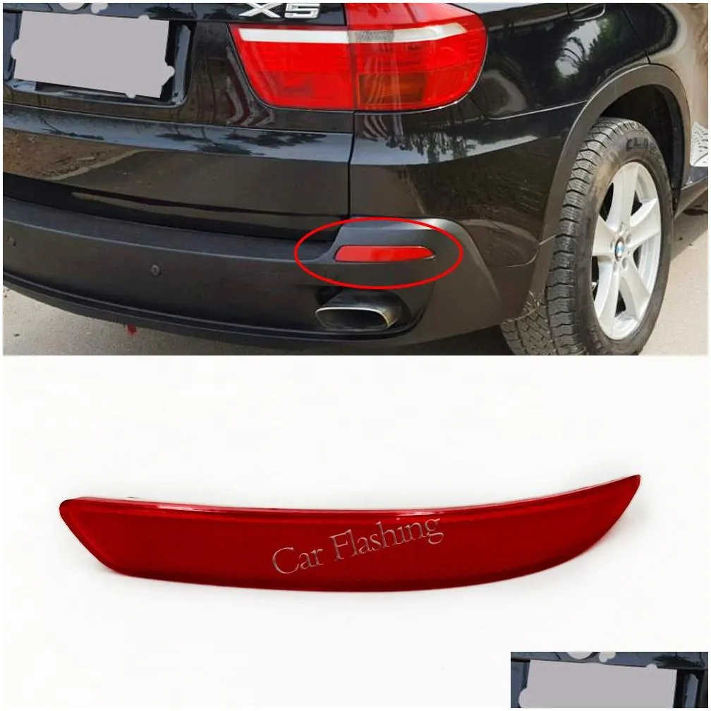 Car Tail Lights Left Right Rear Bumper Reflector Fog Warning Light Brake Tail Lamp Stop Er For X5 E70 Lci 63217158949239W Drop Deliver Dhvke