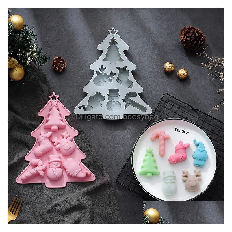 Baking Moulds Christmas Tree Sile Cake Mold Unleash Holiday Magic In Your Drop Delivery Home Garden Kitchen Dining Bar Bakeware Dhpap From 3 75 DHgate