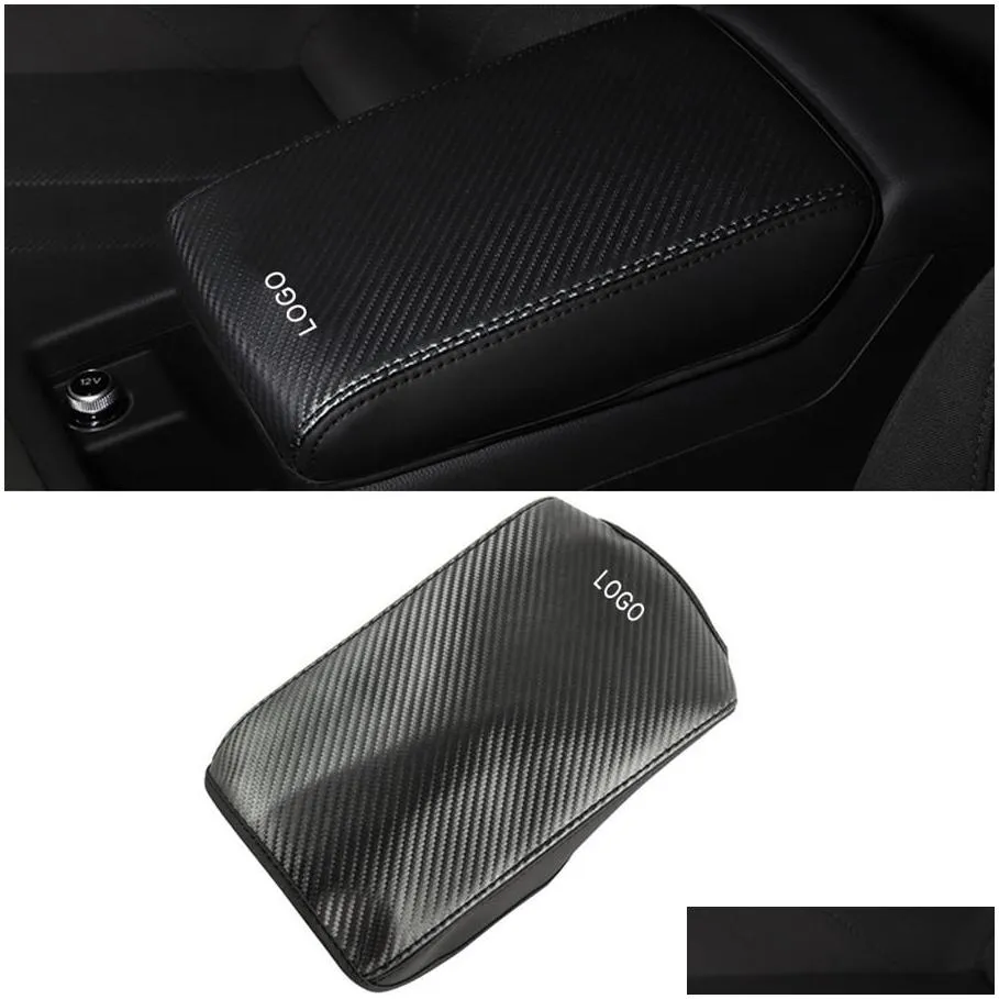 Other Interior Accessories For A4 S4 Rs4 B9 A5 S5 Rs5 8W6 Car Center Armrest Box Er Protector Pu Leather Mat Pad Cushion Interior Acce Dhbhg