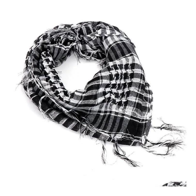 Scarves New Common Style Sport Scarves Outdoor Arab Magic Scarfs The Special Soldier Head Shawl Made Of Pure Cotton Drop Delivery Fash Dhoe1