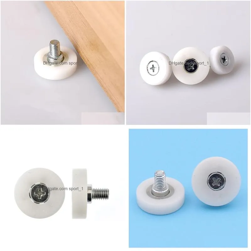 furniture caster positioning sheave nylon cupboard drawer filing cabinets pulley sliding door wheel