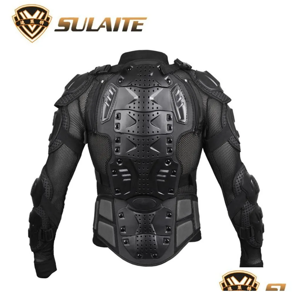 Motocycle Racing Clothing New Motorcycle Jacket Armor Protective Gear Body Racing Moto Motocross Clothing Protector Guard226H Drop Del Dhlal