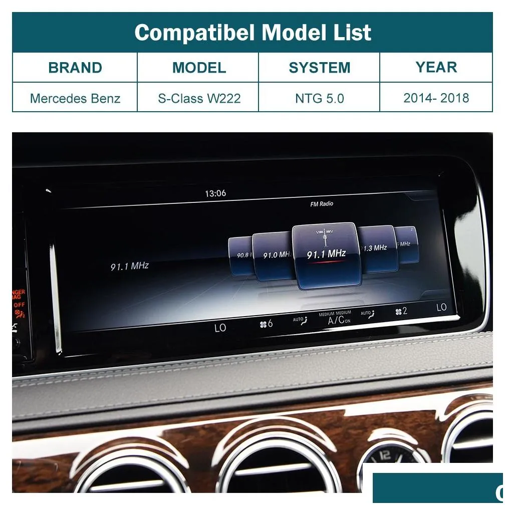 Other Auto Electronics Wireless Carplay For Benz S-Class W 2014- With Android Mirror Link Airplay Car Play Functions3253 Drop Delivery Dhden