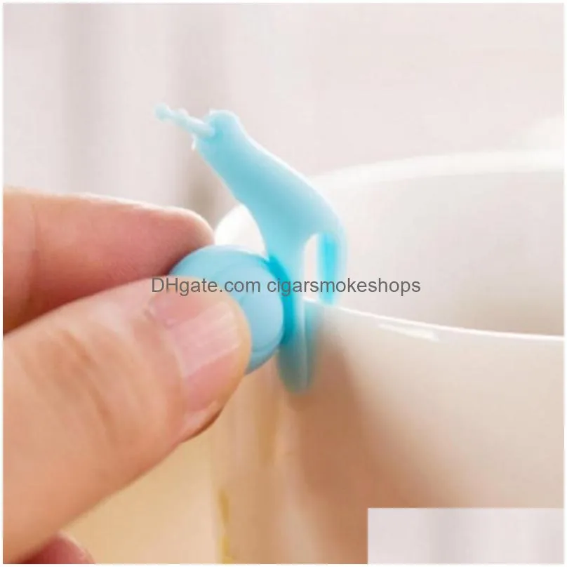 6 colors to choose cute snail shape silicone tea bag holder cup mug candy colors gift set good tea tools tea infuser