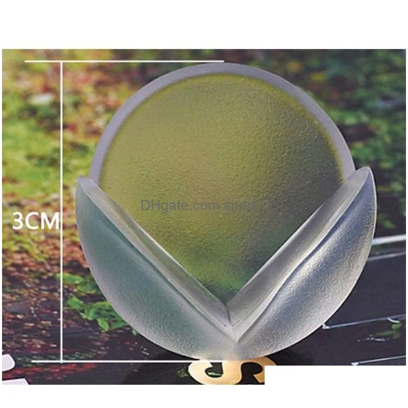 transparent silicone table corner edge cover guards safe protector baby children infant safety protection  adhesive