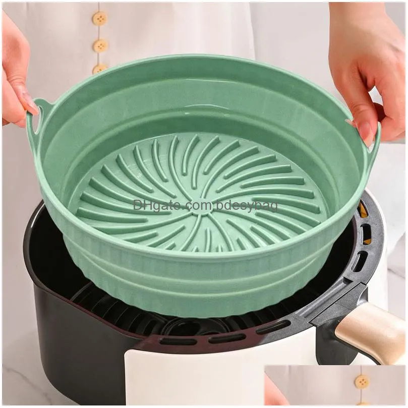 foldable air fryer silicone pan - maximize your cooking versatility!