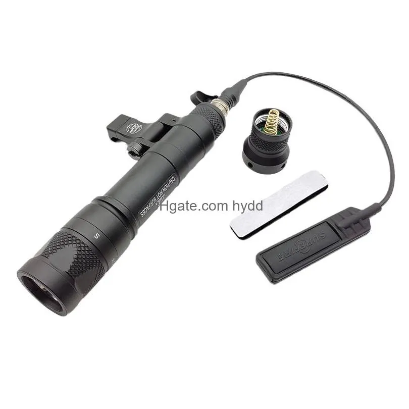 tactical airsoft m600df m640v m640df led 1400 lumens scout light outdoor hunting rifle flashlight for 20mm rail