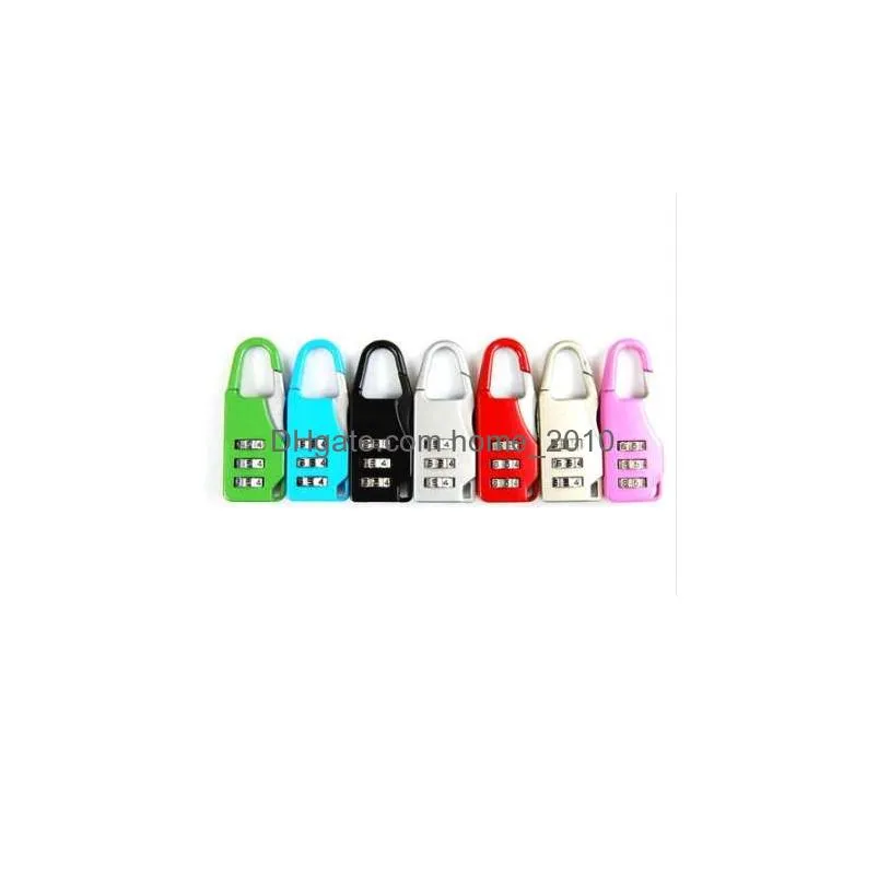 mini dial digit number code password combination padlock security travel safe lock for padlock luggage lock of gym