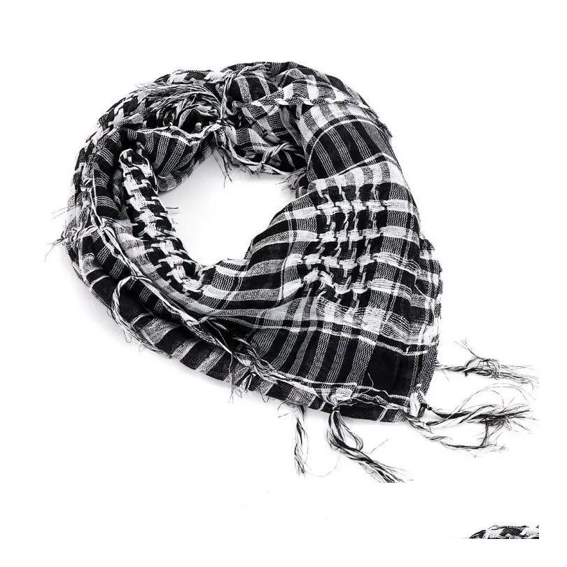 Scarves New Common Style Sport Scarves Outdoor Arab Magic Scarfs The Special Soldier Head Shawl Made Of Pure Cotton Drop Del Dhgarden Dhfos