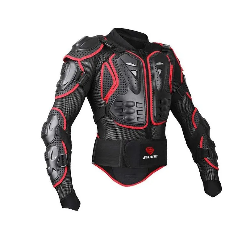 Motocycle Racing Clothing New Motorcycle Jacket Armor Protective Gear Body Racing Moto Motocross Clothing Protector Guard226H Drop Del Dhlal