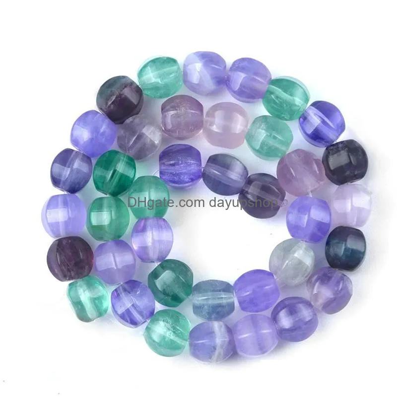 natural fluorite stone bamboo shape bead loose spacer lucky bead for jewelry making diy necklace bracelet accessory