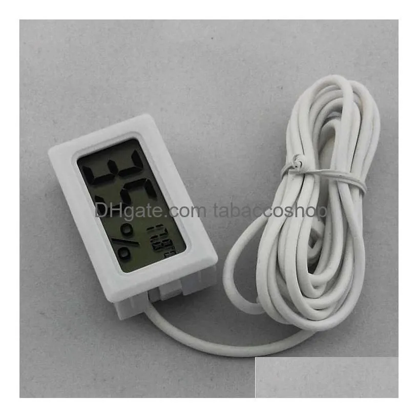 Wholesale Digital LCD Mini Digital Probe Thermometer Hygrometer With  Temperature And Humidity Meter Probe White And Black In Stock SN2476 From  Szyang, $1.91