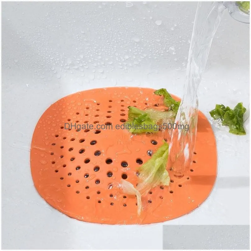 colanders strainers household sink filter cover kitchen anti clogging mesh bathroom accessories