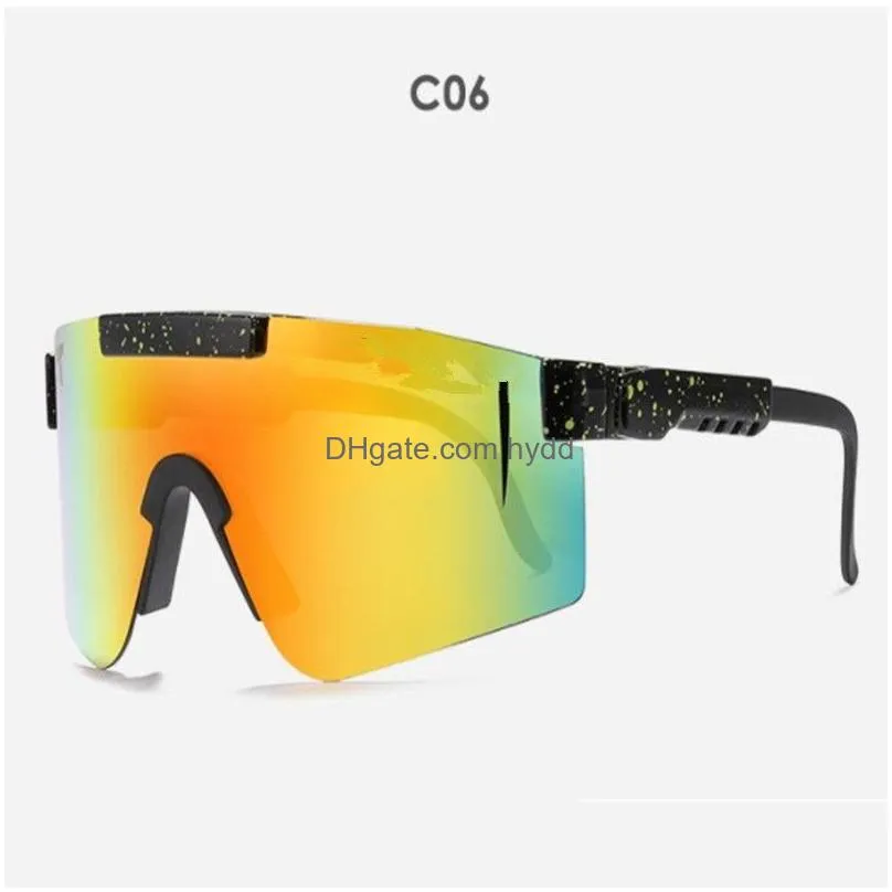 cycling sunglasses outdoor eyewear sports polarized driving glasses men women mtb road bike eyewear ski glassesbov4 red lens tr90 frame uv400 protection