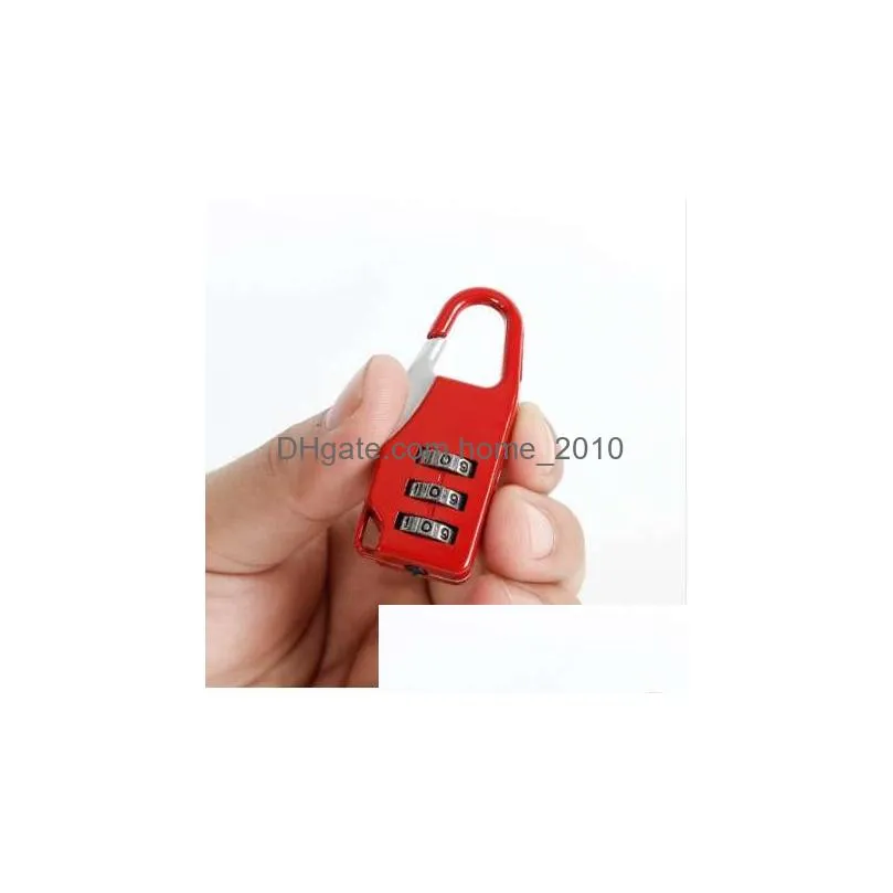 mini dial digit number code password combination padlock security travel safe lock for padlock luggage lock of gym