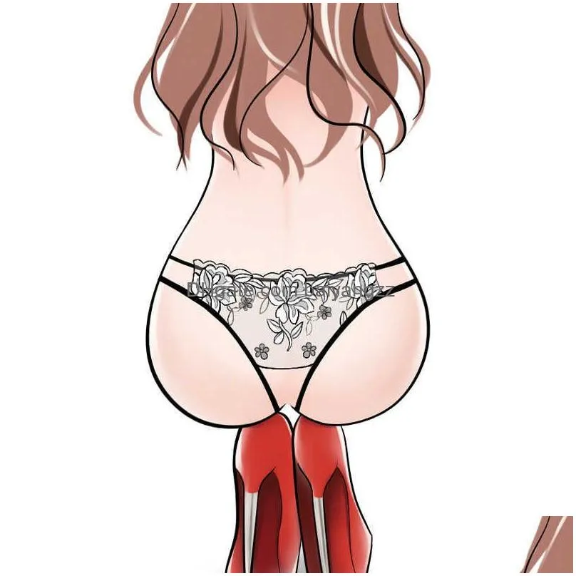 Briefs Panties Fun Lingerie Sexy Underwear Womens Thong Pants Are Passionate And Seductive Couples Pure Desire Transparent Emotional Dhy4N