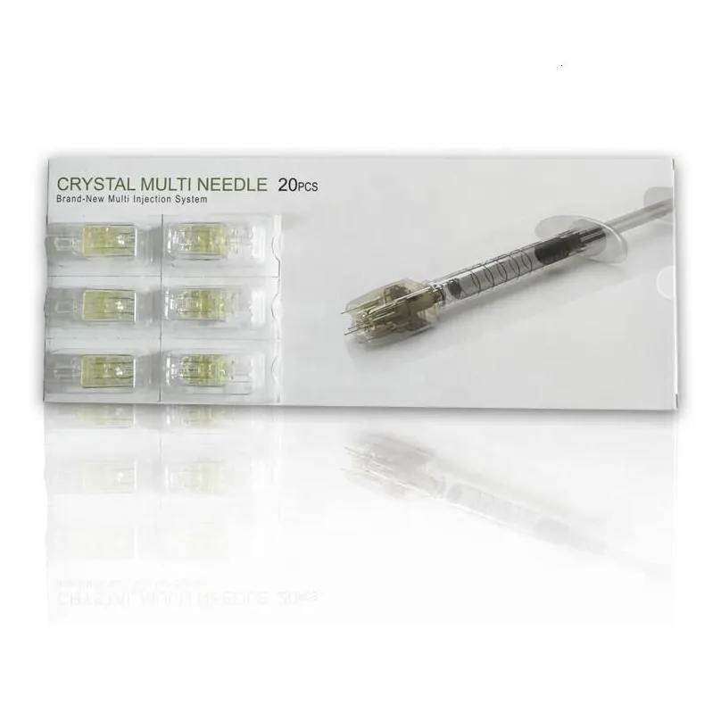 Tattoo Needles Mesotherapy Crystal Mti 5 Pin 32G 1.5Mm 5Pins 4Pns 3Pins 34G 1.0Mm 1.25Mm M 221128 Drop Delivery Health Beauty Tattoo Dhvfw