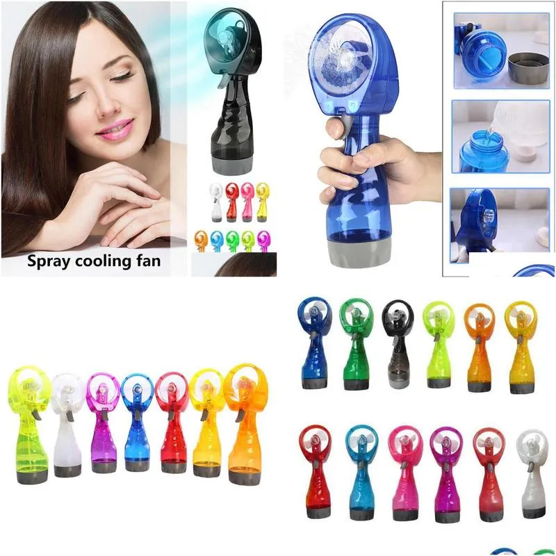 Party Favor Water Spray Cool Fan Handheld Electric Mini Portable Summer Mist Maker Fans Party Favor Sea Gwb15392 Drop Delivery Home Ga Dhroh