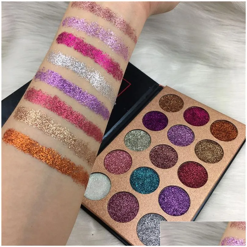 Eye Shadow Quality In Stockbeauty Glazed Glitter Eyeshadow Palette 15 Colors Eye Shadow Makeup Tra Shimmer Face Cosmetics Ma3278723 Dr Ot9Dw