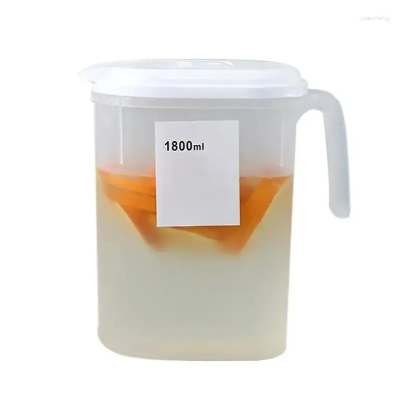 water bottles cold kettle dispenser fridge gallon pitcher with lid container for home lemonade drink