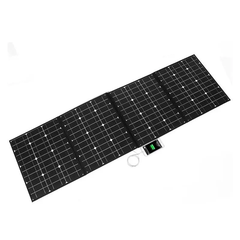Wireless Chargers 150W Fast Charging Foldable Solar Panel Kit Outdoor Cam Portable Pltaic Monocrystalline Mode  Drop Delivery C Ot03H