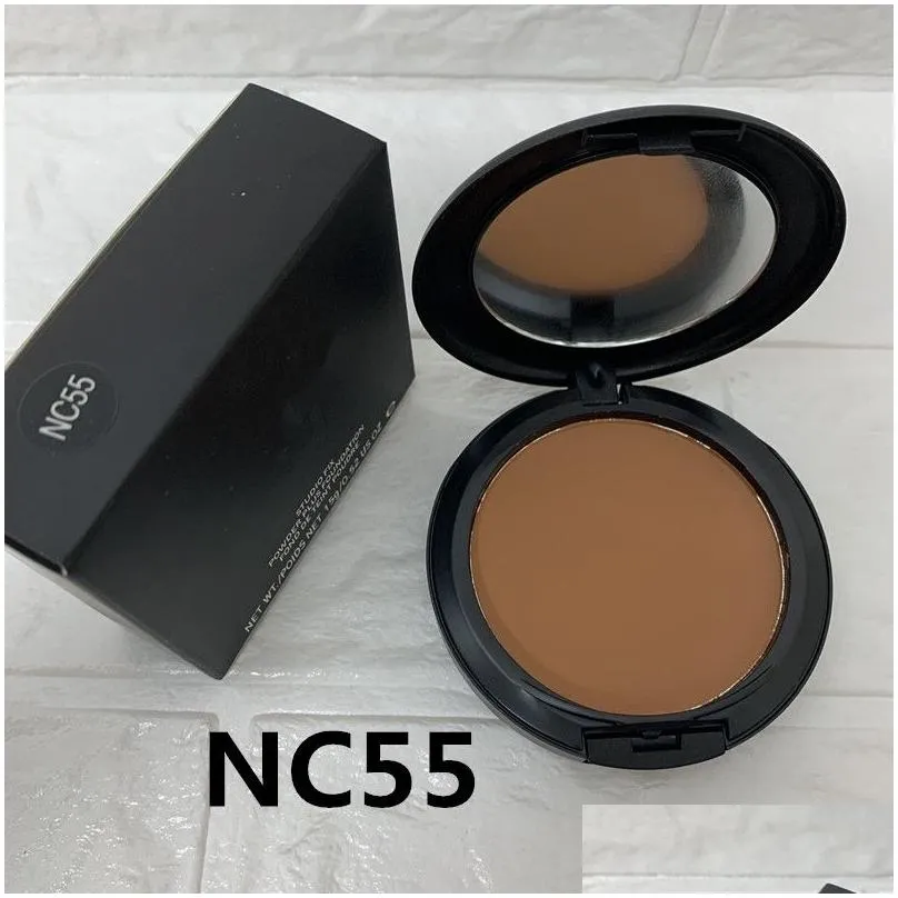 Other Massage Items Face Makeup Powders Fix Pwder Plus Foundation Fond Deteint Poudre 11 Colors Matte Pressed Powder Sheer Finish Fl Dhtwz