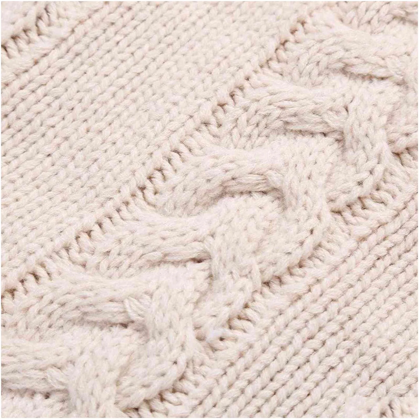 born Infant Knitted Crochet Hooded Sleeping Bags Toddler Baby Boys Girls Button Blanket Knit Warm Swaddle Wrap Bag 211101