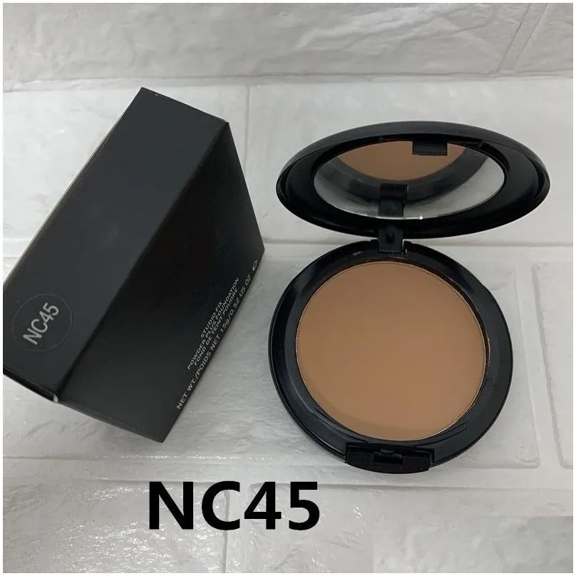 Other Massage Items Face Makeup Powders Fix Pwder Plus Foundation Fond Deteint Poudre 11 Colors Matte Pressed Powder Sheer Finish Fl Dhtwz