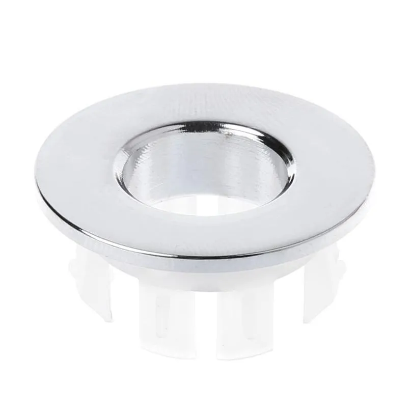 Kitchen Faucets Basin Sink Round Hole Trim Overflow Cover Insert In Cap Hollow Ring