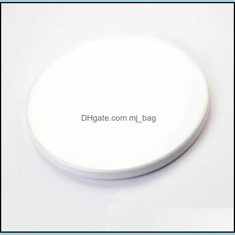 sublimation blank ceramic coaster high quality white ceramic coasters heat transfer printing custom coaster thermal coasters a02 147