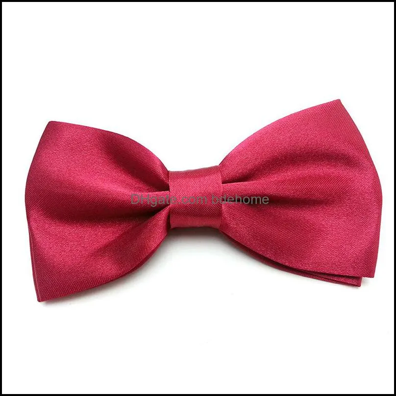 bow tie male solid color marriage bow ties for men candy color butterfly cravat bowtie butterflies classic kid boys bowtie 92 w2