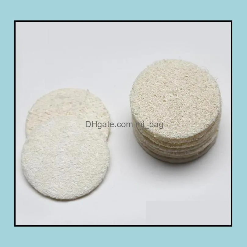 roud natural loofah pad face makeup remove exfoliating and dead skin bath shower loofah gd596 160 s2