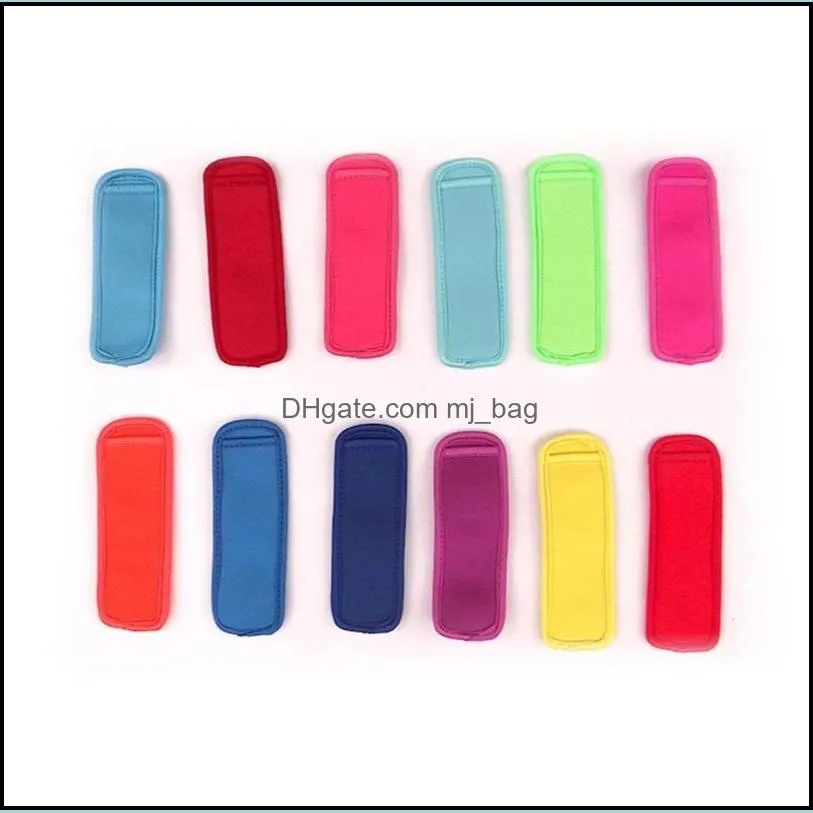 diy ice cream cover neoprene popsicle holders phreatic material sleeve summer child convenient hot sale 1 8nya f2