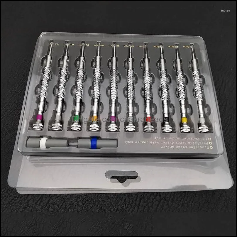 watch repair kits high quality steel precision screwdriver kit 10pcs including shape blades watchmaker tools.
